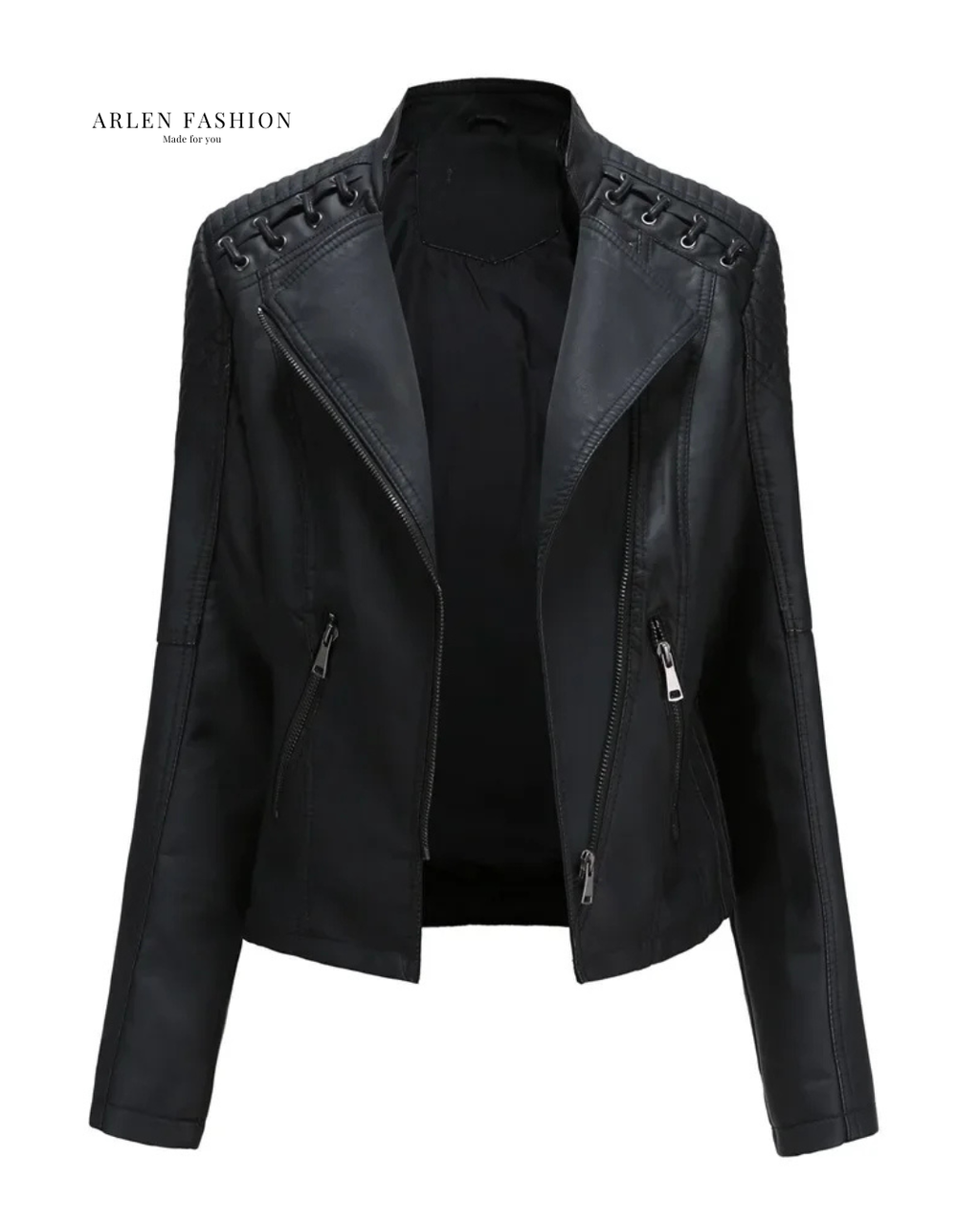 Faux Leather Jacket