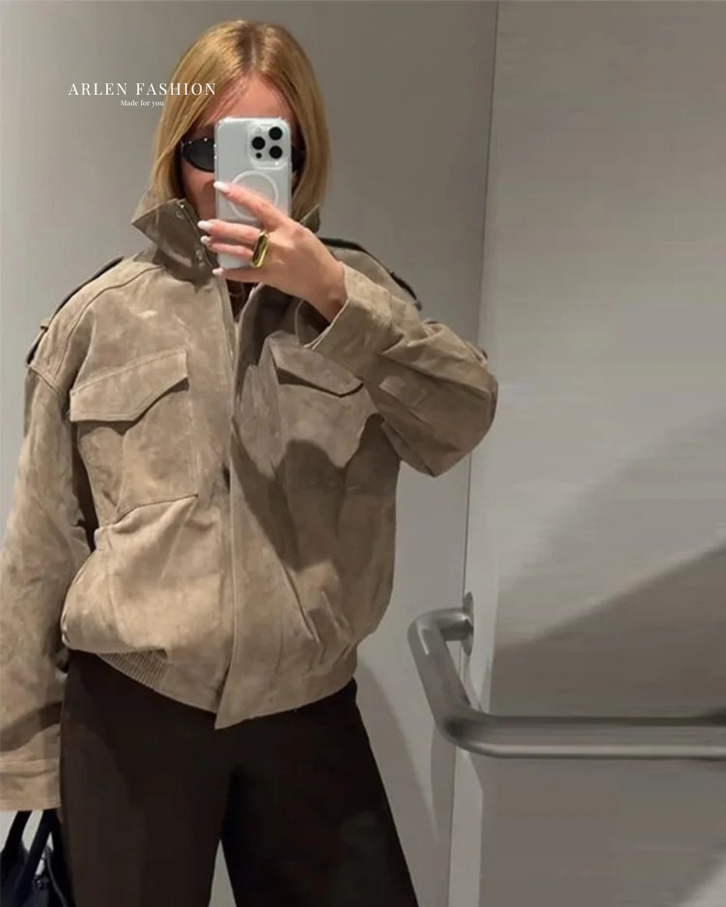 Women’s High Collar Street Jacket