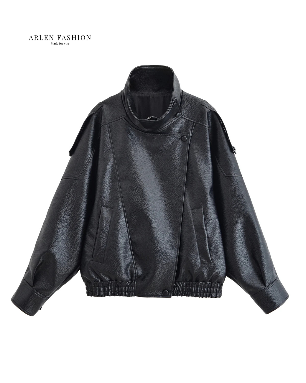 High-neck jacket with zipper (Autumn/Winter 2025)