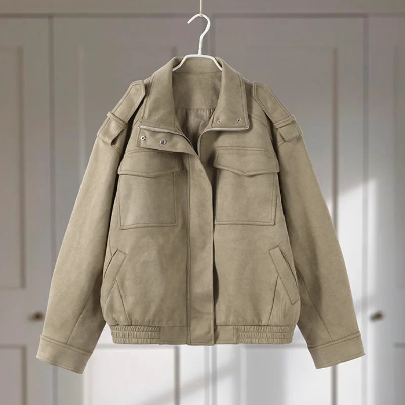 Women’s High Collar Street Jacket