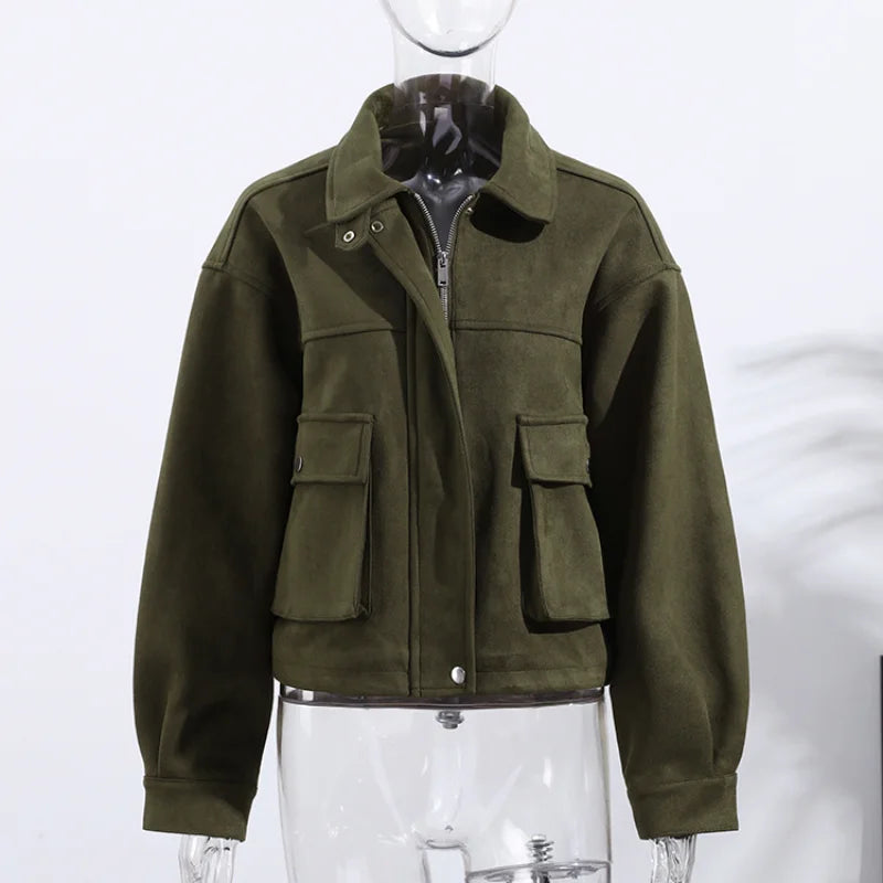 Women’s High Collar Street Jacket